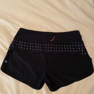 Women’s Lululemon Speed Shorts, Size 4